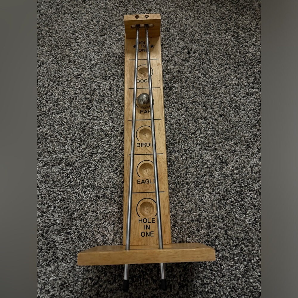 Vintage Space Gravitation Game of Skill Wood Metal Original ball Pacific
